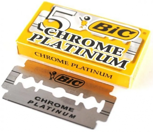 Лезвия для бритья BIC CHROME PLATINUM 5 шт набор