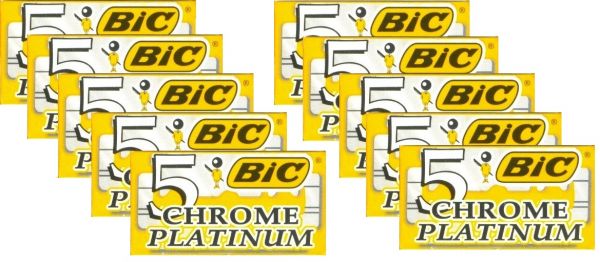 Лезвия для бритья BIC CHROME PLATINUM 10 шт набор