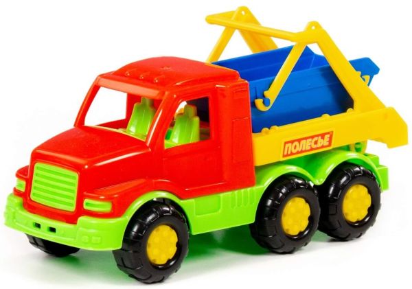 Полесье. "Максик" бункеровоз красный Полесье. "Максик" бункеровоз красный