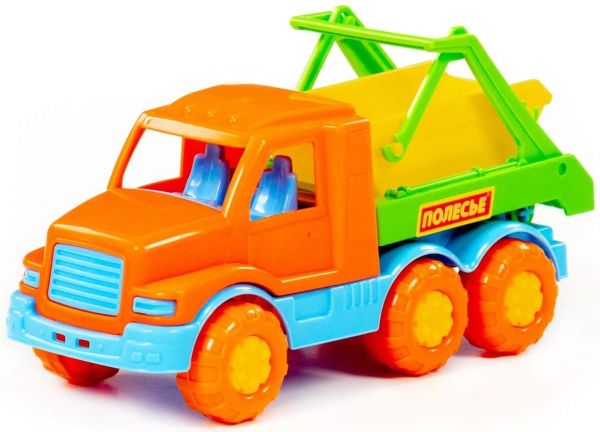 Полесье. "Максик" бункеровоз оранжевый Полесье. "Максик" бункеровоз оранжевый