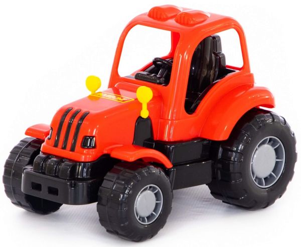 Полесье. "Крепыш" трактор красный Полесье. "Крепыш" трактор красный