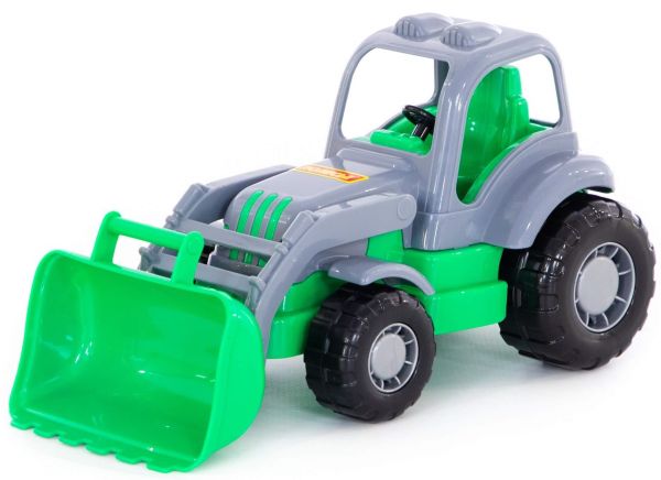 Полесье. "Крепыш" трактор-погрузчик серый Полесье. "Крепыш" трактор-погрузчик серый